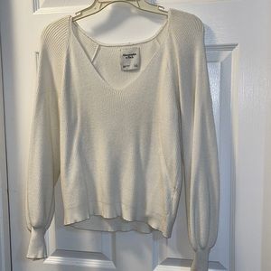 Cream colored sweater